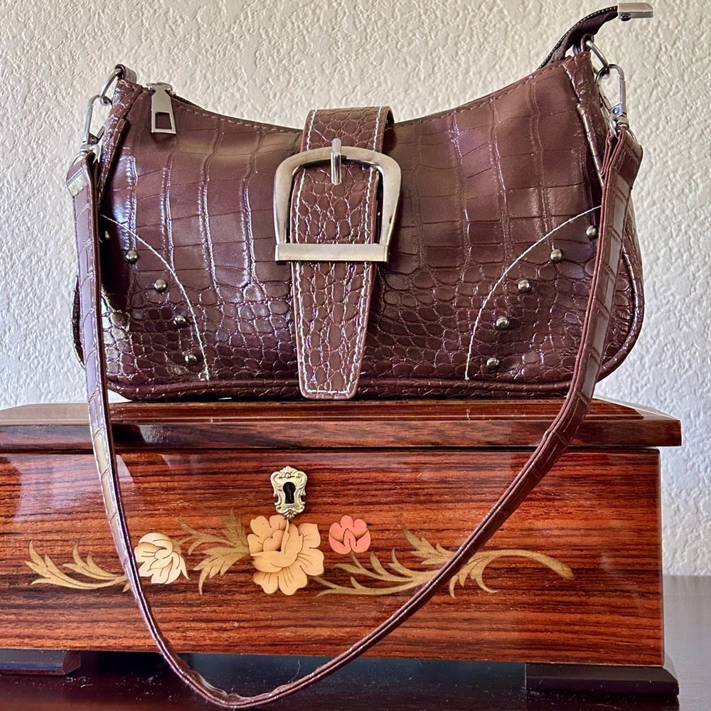 Y2K Style PU Leather Shoulder/Underarm Bag